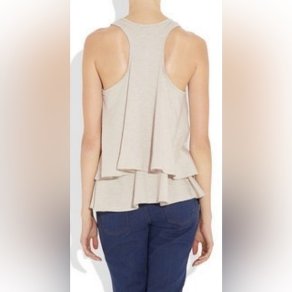 Elizabeth & James “Frances” Lace Up Top,, Blue, Medium, EUC - Picture 8 of 8